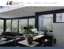 Tablet Screenshot of luxzenithal.com